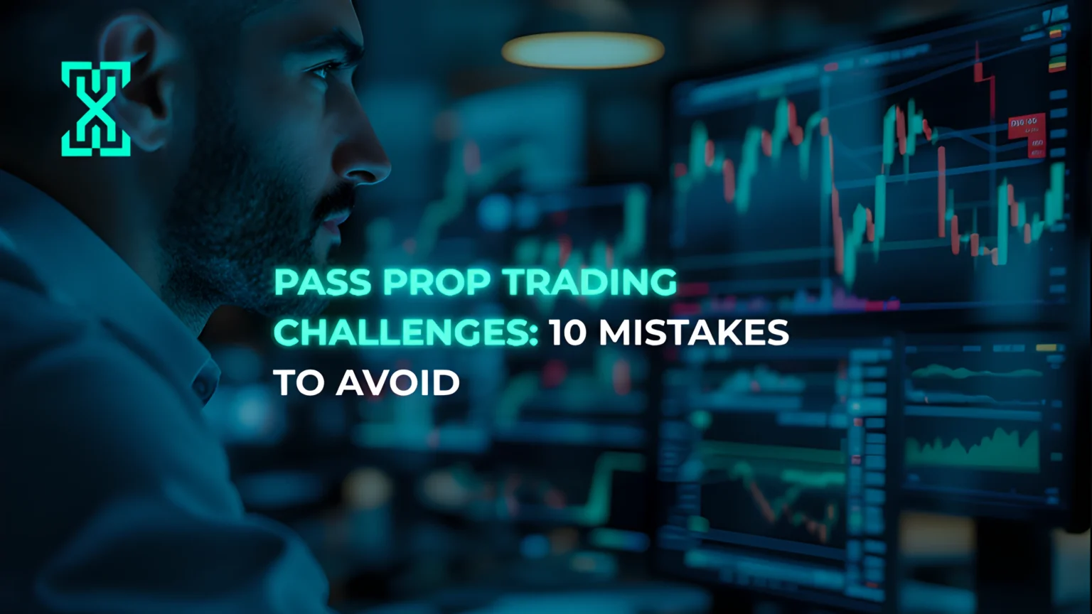 Step-by-step strategy infographic for successfully passing prop firm trading challenges