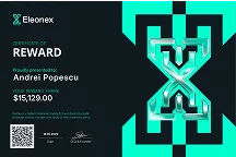 Andrei P certificate