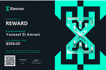 Youssef El A certificate