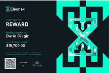 Dario C certificate